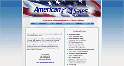 Desktop Screenshot of americansalesstl.com